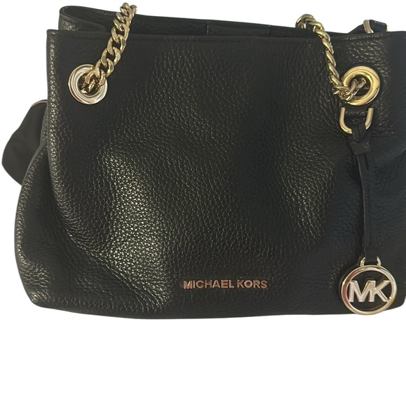 Michael Kors Handbags - Michael Kors Black mini Shoulder Bag with Gold Accents